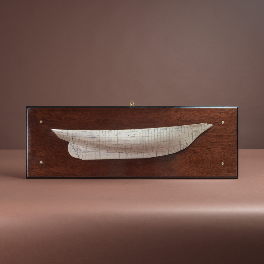 'Eryx' Schooner Half Hull Model
