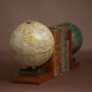 Pair of Globe Bookends