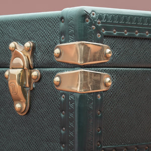Louis Vuitton Green Leather Attaché Case