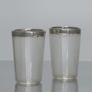 Pair of 'Striker' Glass Beakers