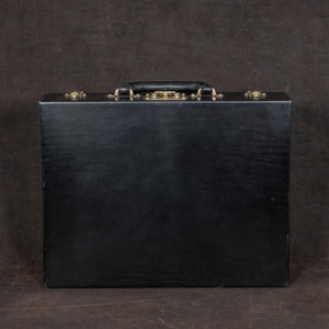 Louis Vuitton Black Leather Attaché Case