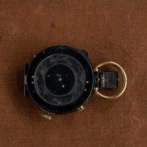 Military Brass Prismatic Compass