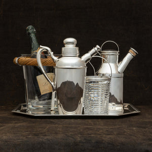 Silver 'Kettle' Cocktail Shaker