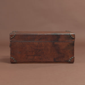 French Leather Shoe Trunk