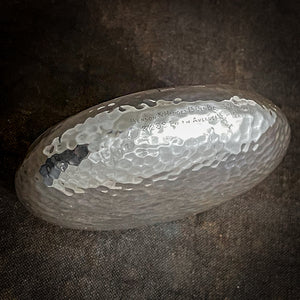 Hammered Silver Container