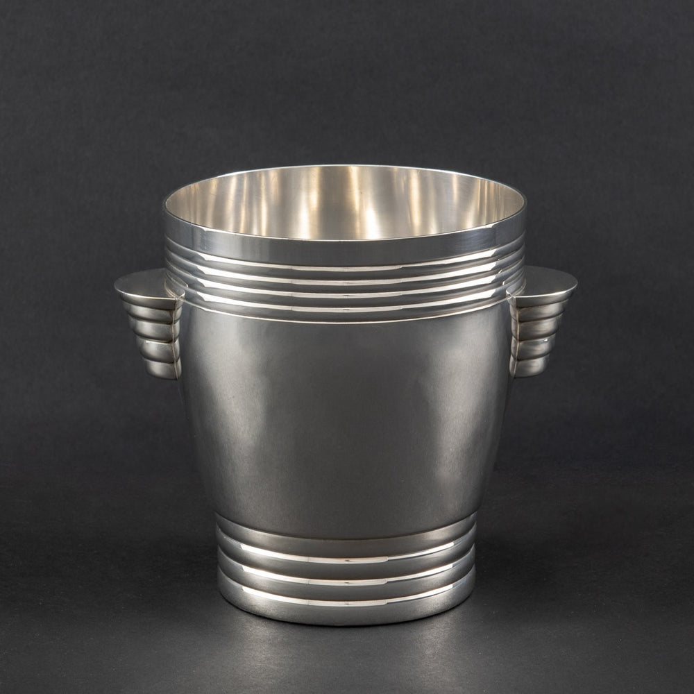 Silver Plate Ice Cube Bucket