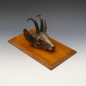 Chamois Mountain Goat Bronze Letter-Clip