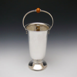 Art Deco Silver Plated Wine Cooler