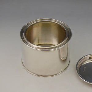 Medium Silver Canister
