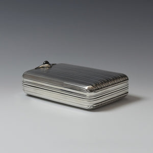 Folding Silver Cigarillo Case