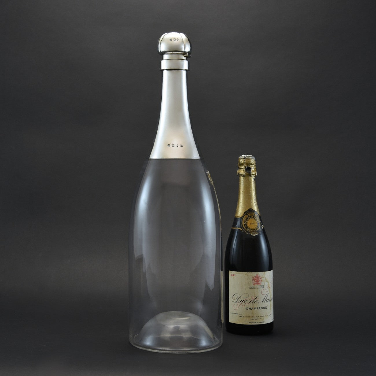 Giant Size Champagne Bottle Decanter