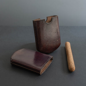 Small Leather Cigar Case