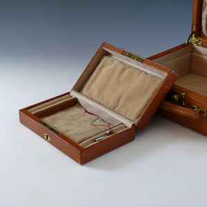 Pigskin Jewellery Case