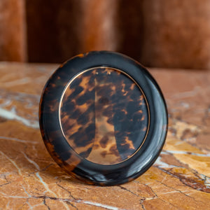 Small Oval Tortoiseshell Frame