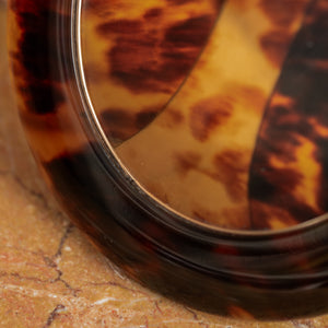 Small Oval Tortoiseshell Frame