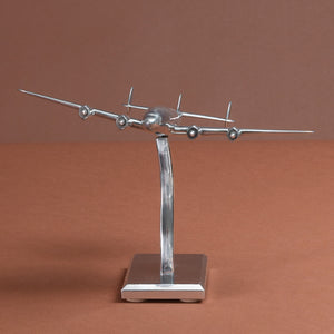 Polished Aluminium Lockheed Constellation Model