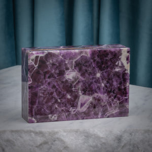 Amethyst Stone Box