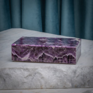 Amethyst Stone Box