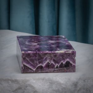 Amethyst Stone Box