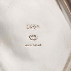 Asprey Silver Plated Hexagonal Cocktail Shaker