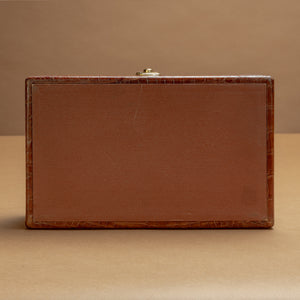 Crocodile Skin Jewellery Box