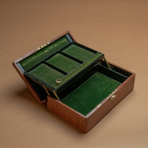 Crocodile Skin Jewellery Box