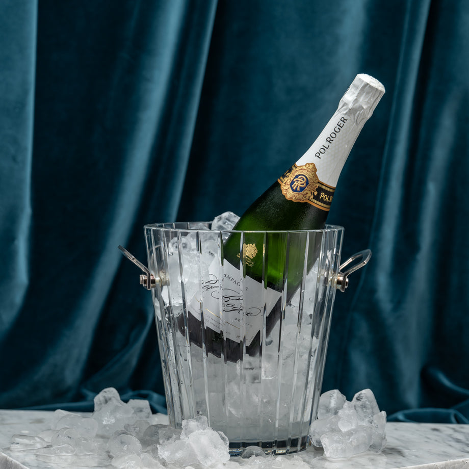 Baccarat Fluted Crystal Wine Cooler/Champagne Ice Bucket