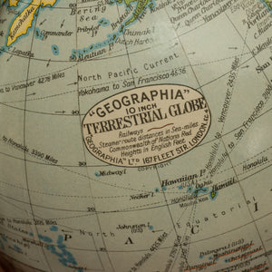 Geographia 10 Inch Globe