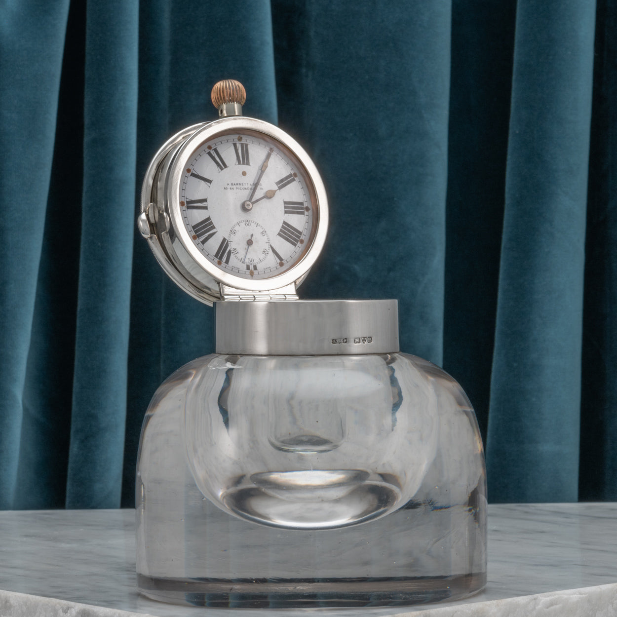 Clock Inkwell