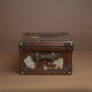 English Leather Trunk