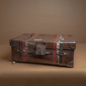 English Leather Trunk
