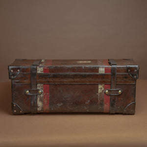 English Leather Trunk