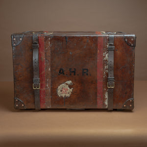 English Leather Trunk