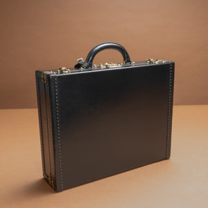 Louis Vuitton Black Leather Attaché Case