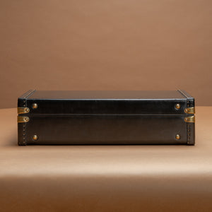 Louis Vuitton Black Leather Attaché Case