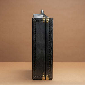 Louis Vuitton Black Leather Attaché Case