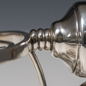 Blackbuck and Silver Gimbal Cigar Table Lighter