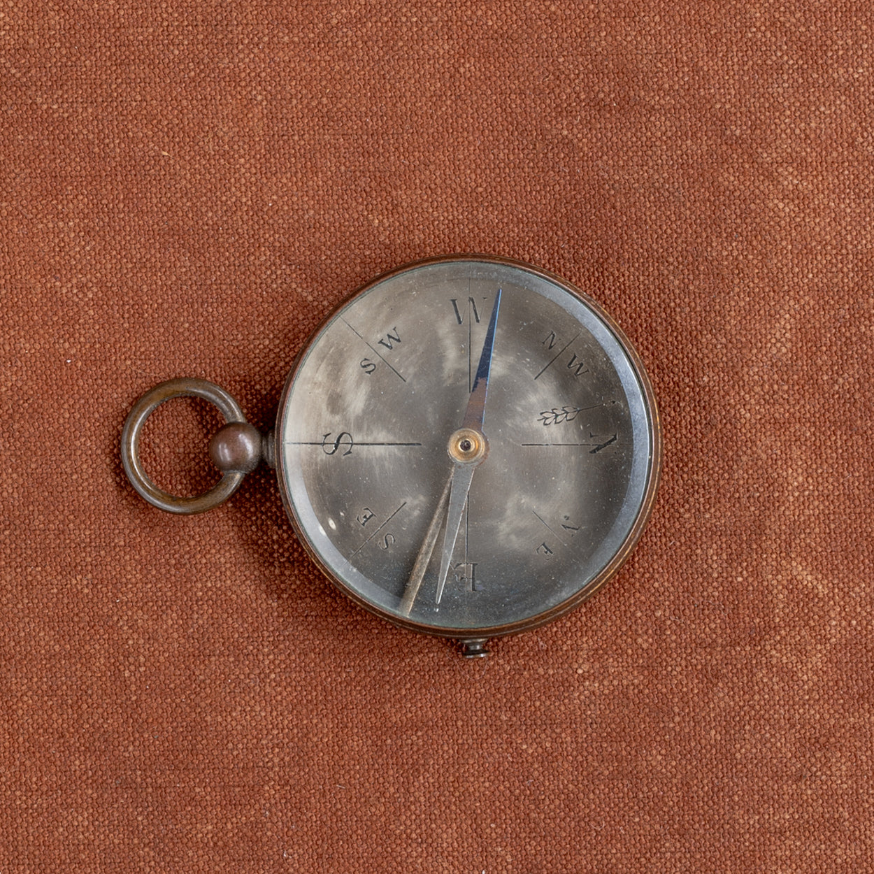 Brass Cased Pocket Compass