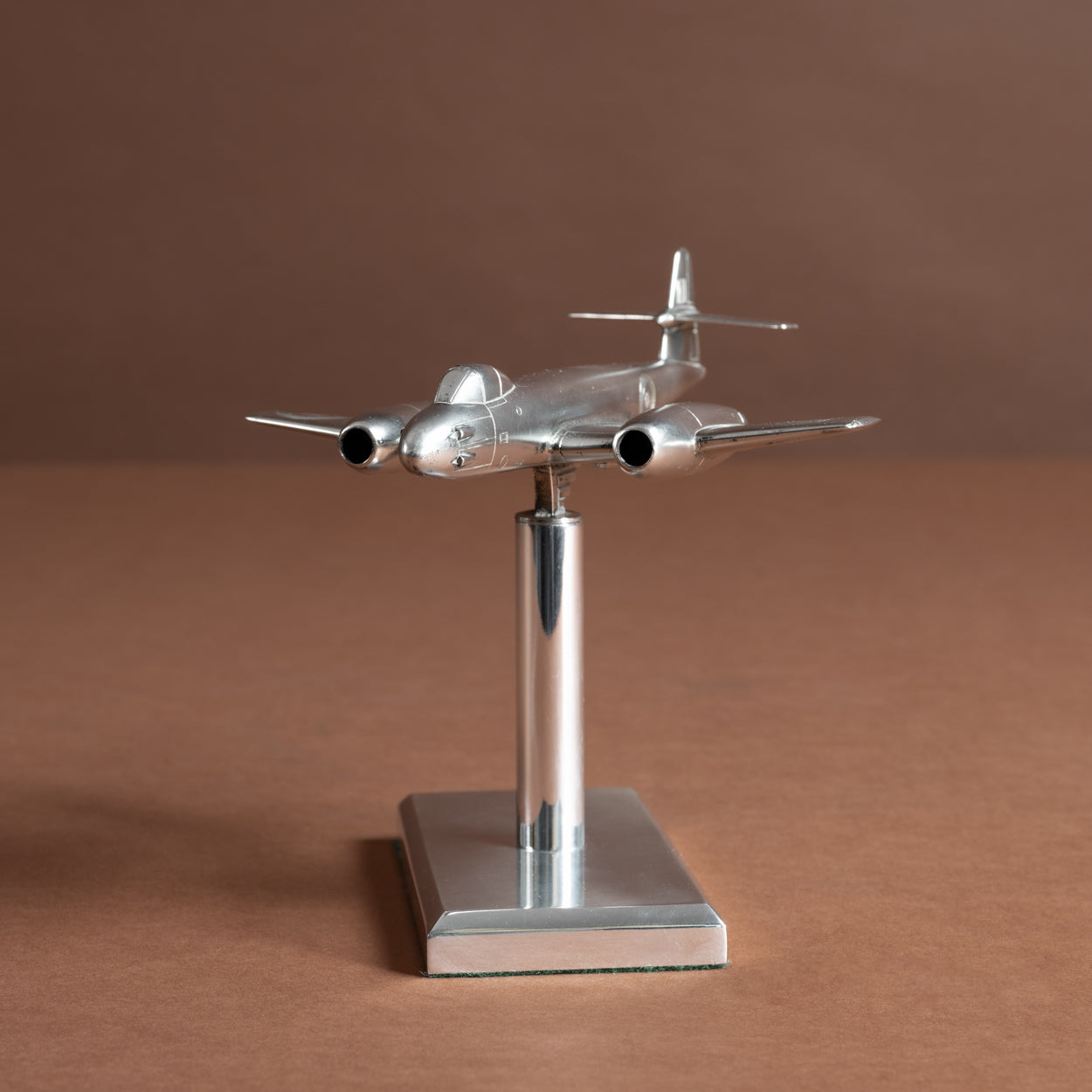 Cast Silver Model Gloster Meteor