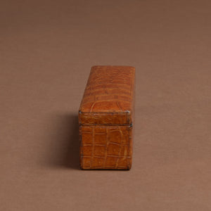 Small Crocodile Skin Jewel Box