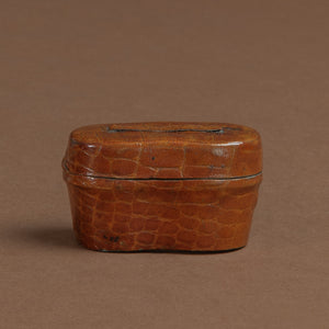 Leather Travel Inkwell