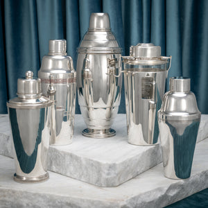 Polished Silver Plated Cocktail Shaker