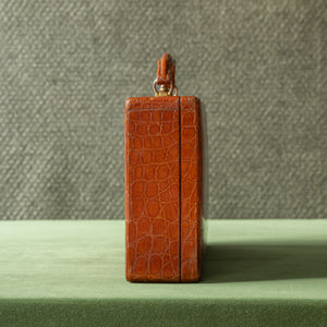 Crocodile Skin Jewellery Case