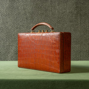 Crocodile Skin Jewellery Case