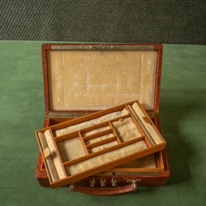 Crocodile Skin Jewellery Case