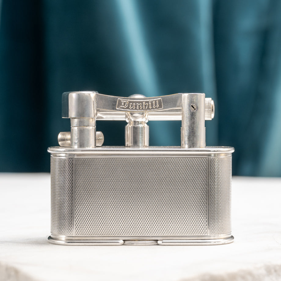 Dunhill Silver Plated Half Giant Table Lighter