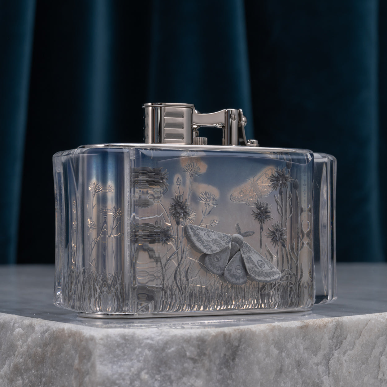 Limited Edition Dunhill Aquarium Table Lighter