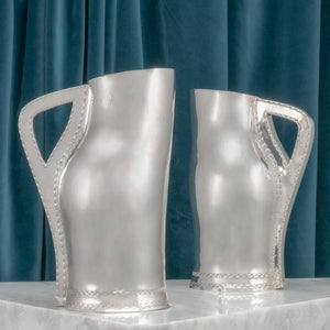 Pair of Silver 'Blackjack' Jugs