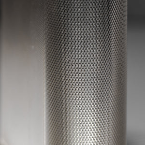 Dunhill 'Giant' Lighter with Engine Turned Silver Plated Finish