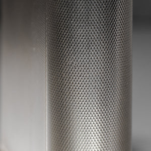 Dunhill 'Giant' Lighter with Engine Turned Silver Plated Finish